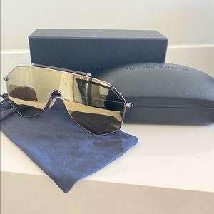 Alexander McQueen Metal Sunglasses